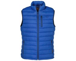 Gilet matelassé Trekking bleu PERCUSSION