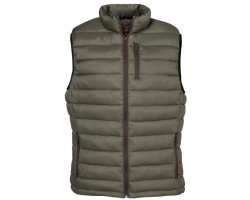 Gilet matelassé Trekking kaki PERCUSSION