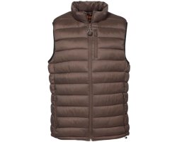 Gilet matelassé Trekking marron PERCUSSION