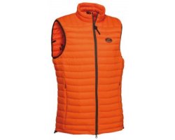 Gilet matelassée Philibert orange Club Interchasse