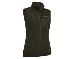 Gilet polaire femme Atlas kaki DEERHUNTER
