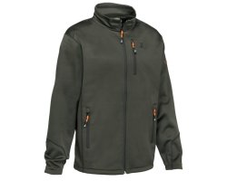 Gilet zippé kaki PERCUSSION