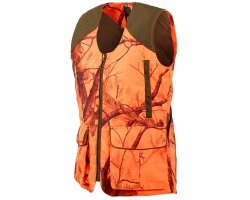 Gilet de chasse femme camo orange Milano Stagunt