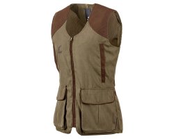 Gilet de chasse femme kaki Milano Stagunt