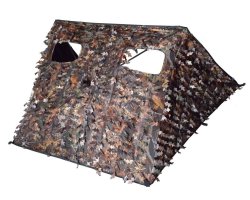 Hutteau camouflage bois 3D 1 face