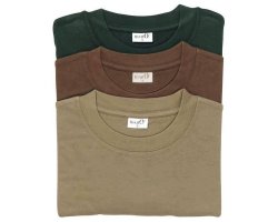 Pack 3 tee-shirts unis PERCUSSION