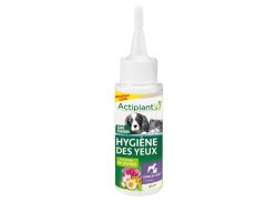 Lotion hygiène des yeux pour chien 60ml ACTIPLANT