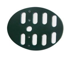 Palette ovale en plastique 12 cm