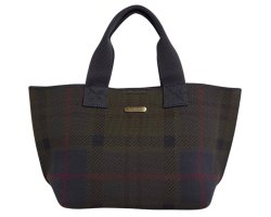Mini Tote bag tartan Layla BARBOUR