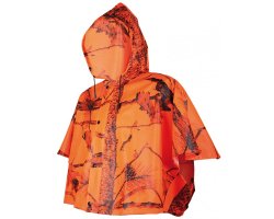 Pélerine camouflage orange fluo TREELAND