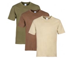 Pack 3 tee-shirts unis PERCUSSION