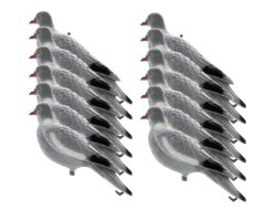 Pack 12 Appelants Pigeons ramiers sans pattes floqués