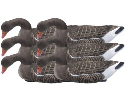 Pack 6 appelants oies cendrées au gagnage HD flottantes têtes amovibles