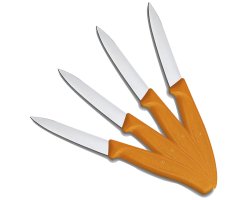 Pack 4 couteaux de table orange VICTORINOX