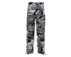 Pantalon camouflage gris enfant Percussion