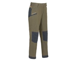 Pantalon femme stretch renforcé Savane kaki PERCUSSION