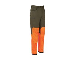 Pantalon de traque renforcé Super Pant Rapace Kaki/Blaze Pro Hunt