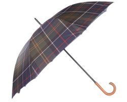 Parapluie canne Tartan BARBOUR