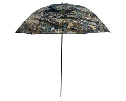 Parapluie de poste inclinable camouflage