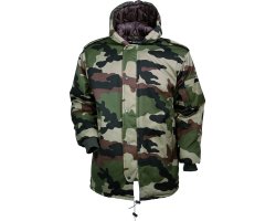 Parka de chasse Dubon pour enfant camouflage Percussion