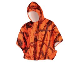Pélerine de pluie Ghost Camo orange fluo VERNEY CARRON