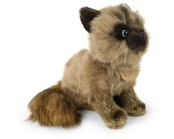 Peluche chat siamois 28 cm Eco-friendly