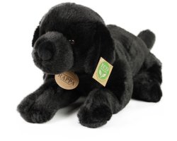 Peluche labrador noir 40 cm Eco-friendly