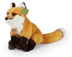 Peluche renard assis 27 cm Eco-friendly