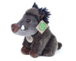 Peluche-sanglier-assis-18cm-Eco-friendly-cote-chasse