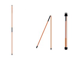 Piquets angulateurs de tir 30° orange fluo Verney Carron