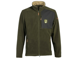 Gilet polaire kaki percussion