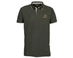Polo brodé Sanglier kaki PERCUSSION