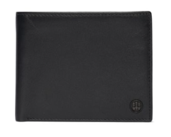 Portefeuille bifold zippé classique noir BERETTA