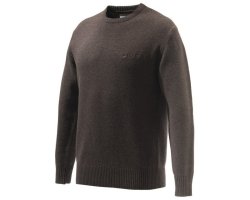 Pull de chasse Devon col rond marron BERETTA
