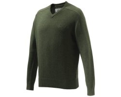 Pull de chasse Somerset col V vert BERETTA