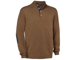Pull de chasse Warren marron Club Interchasse