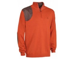 Pull de chasse Wilfried orange Club Interchasse
