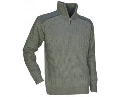 Pull chasse col montant zippé