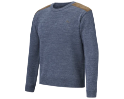 Pull chasse homme col rond Rocheval Verney Carron