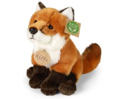 Peluche renard assis 21 cm Eco-friendly
