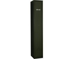 Armoire sentinel 5 armes dont 1 dans la porte - étagère avec passage pour 1 arme longue