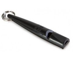 Sifflet de dressage noir pour chien ACME