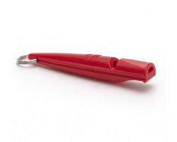 Sifflet de dressage rouge pour chien ACME