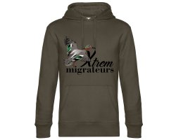 Sweat canard sarcelle kaki XTREM MIGRATEURS