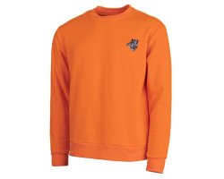 Sweat enfant polaire sanglier orange  