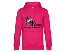 Sweat femme pilet rose XTREM MIGRATEURS