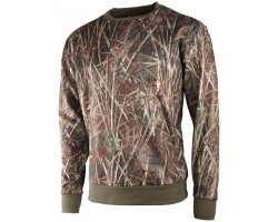 Sweat polaire camo roseaux TREELAND