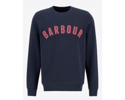 Sweat PREP Logo Crew Neck navy rose BARBOUR