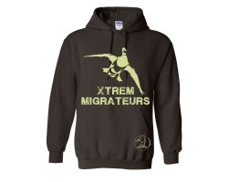 Sweat marron colvert XTREM MIGRATEURS