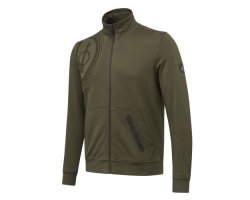 Sweat de chasse zippé vert BERETTA